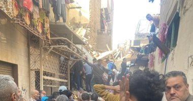 انهيار عقار إمبابة